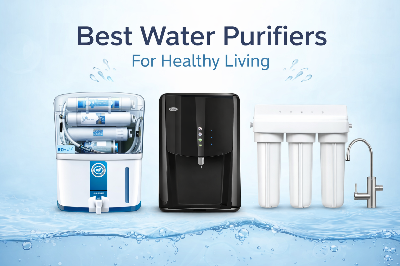 Best Water Purifiers For Healthy Living